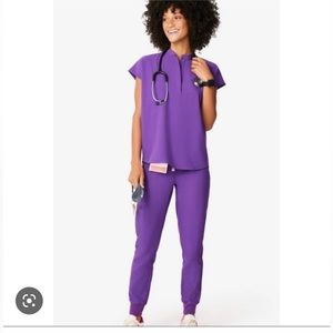Figs ultra violet scrub set XS